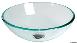 Glas halvkugleformet sink 360 mm